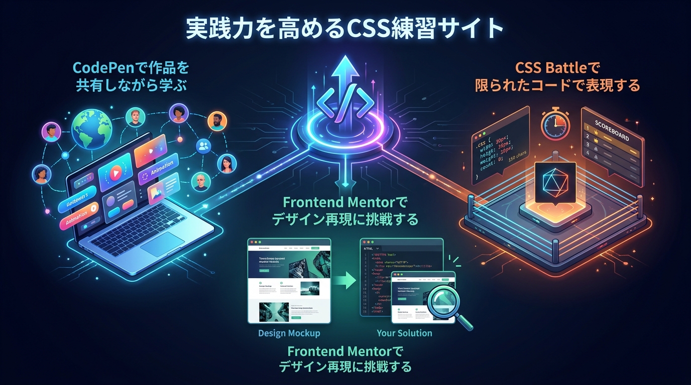 実践力を高めるCSS練習サイト