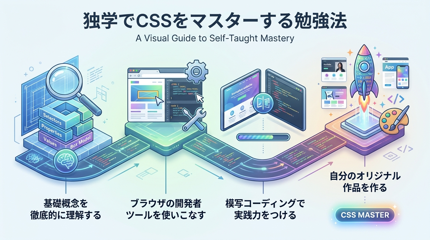 独学でCSSをマスターする勉強法