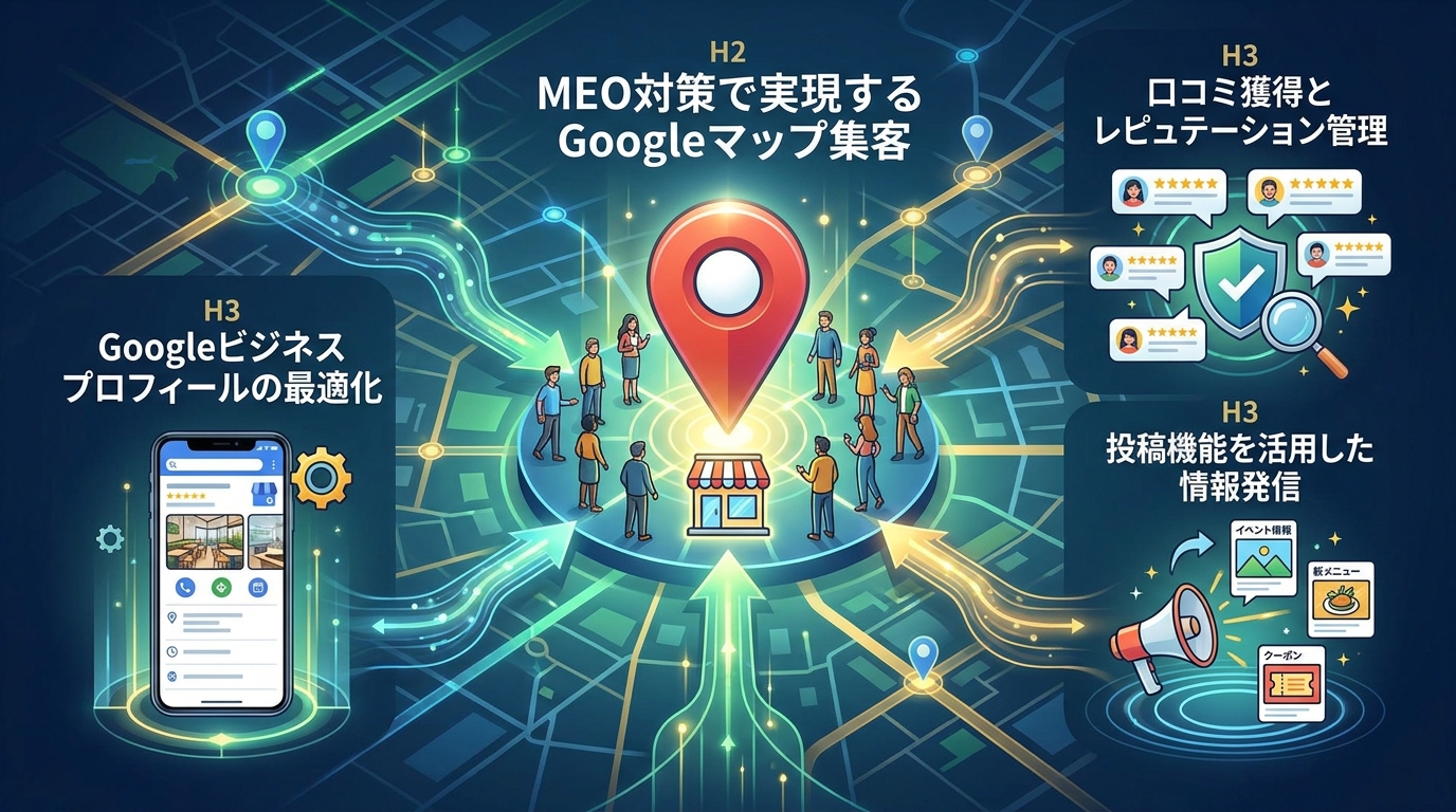 MEO対策で実現するGoogleマップ集客