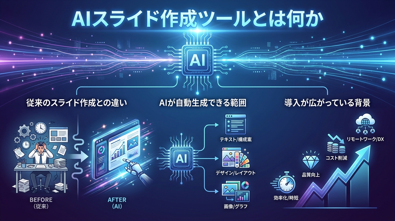 AIスライド作成ツールとは何か