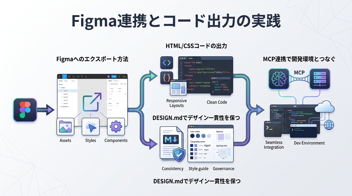 Figma連携とコード出力の実践