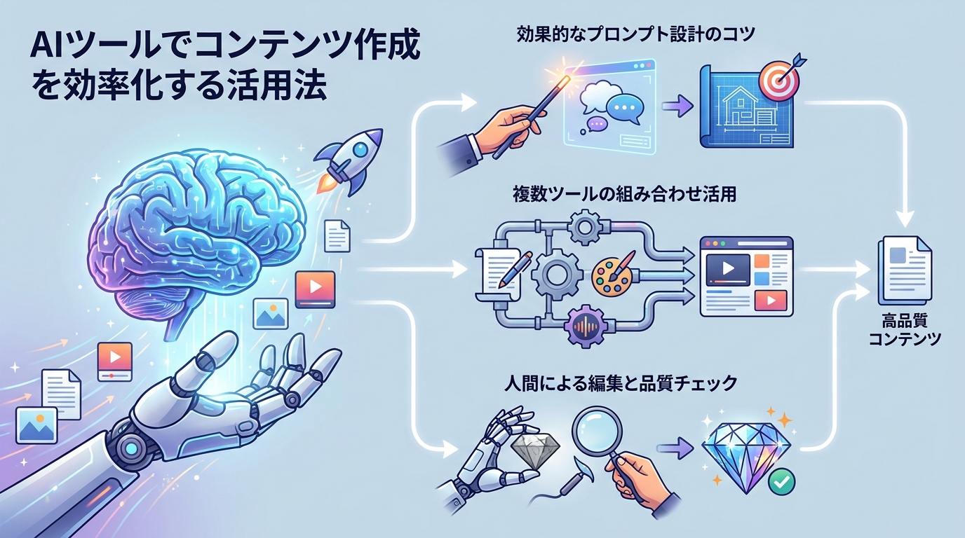 AIツールでコンテンツ作成を効率化する活用法