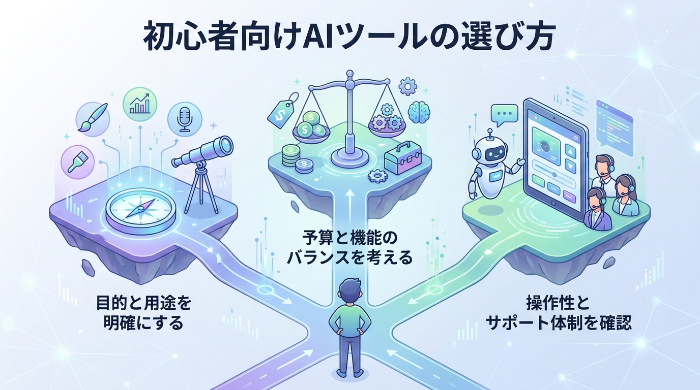 初心者向けAIツールの選び方