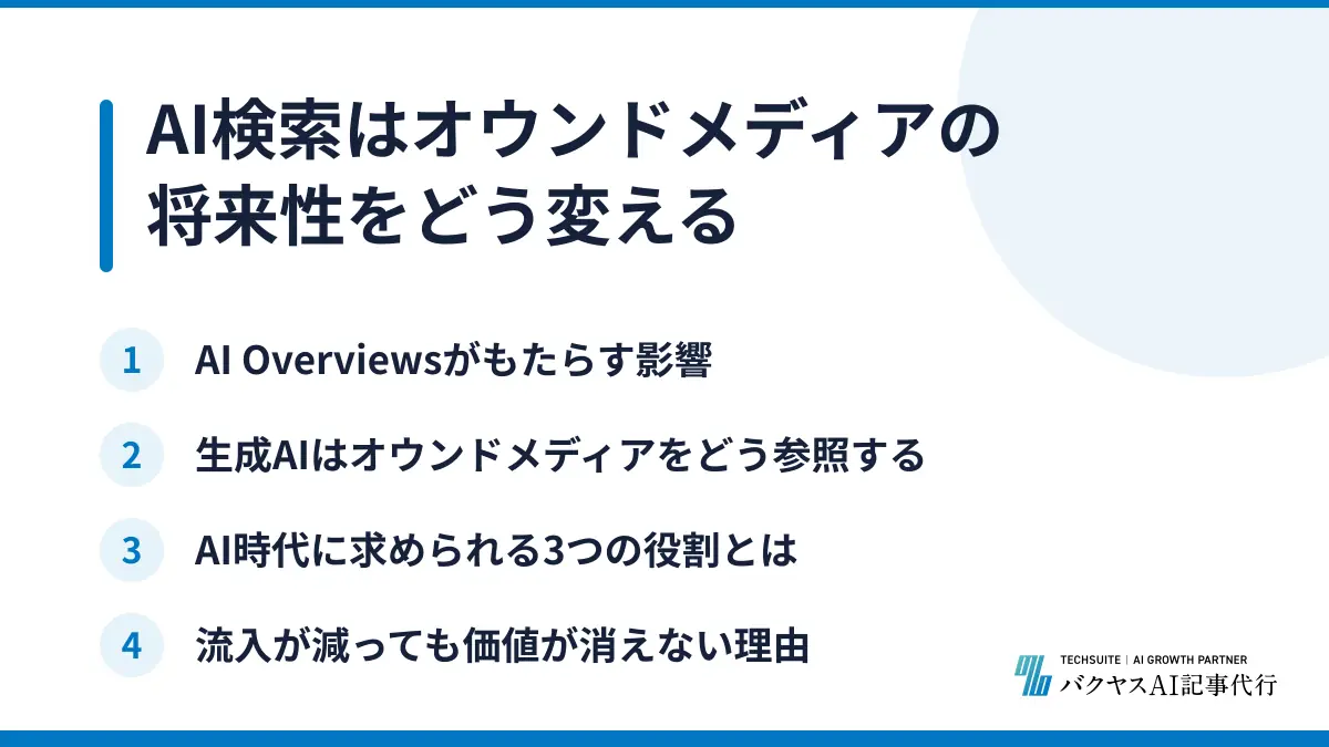 AI検索はオウンドメディアの将来性をどう変える